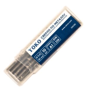 Сверло по металлу 3,0х61/33 мм Yoko