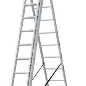 Трехсекционная лестница Новая Высота NV123 3×15