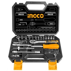 Набор инструментов Ingco Industrial HKTS14451, 45 предметов