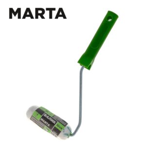 Валик микрофибра Marta, ядро 15 мм, ручка 270 мм, 100 мм