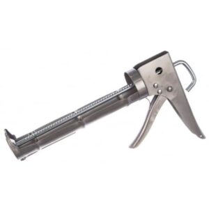 Пистолет для герметика полукорпусный усиленный(зубчатый с лезвием) Pressor Blast